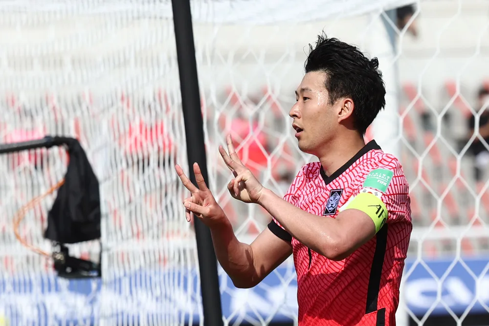 Son Heungmin Celebration
